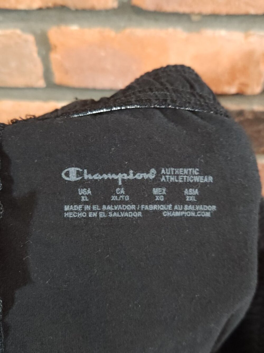 Champion Lightweight C Logo Lounge Capri in Black Athleisure Casual Women's XL - Picture 8 of 8